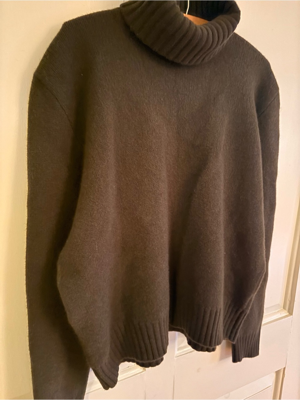 VTG 90’s Polo Ralph Lauren Wool & Cashmere Sweater-Olive green Men’s XXL